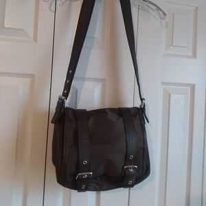 Talbot's  Brown Purse with 100% Leather Trim